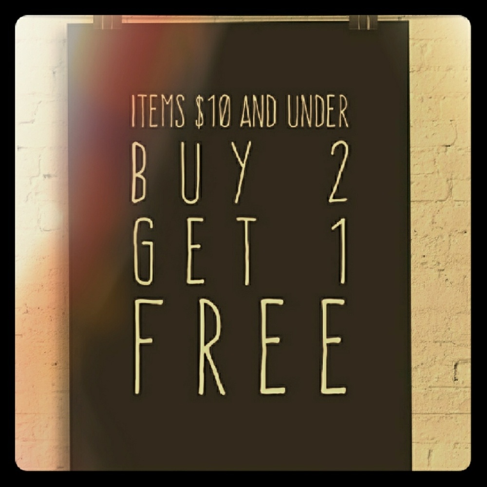 BUY 2 GET 1 FREE😁💋